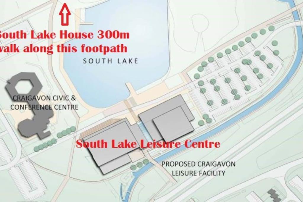 South Lake House - 300M To South Lake Leisure Centre Villa Derrymacash Exteriör bild